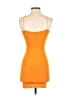 Zara Solid Orange Cocktail Dress Size S - photo 2