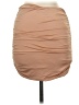 Shein 100% Polyester Solid Tan Casual Skirt Size 6 - photo 2