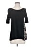 Suno Black Short Sleeve Top Size S - photo 1