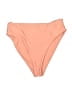 Superdown Solid Pink Swimsuit Bottoms Size S - photo 1