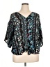 Mlle Gabrielle Teal 3/4 Sleeve Blouse Size XL - photo 1