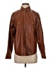Zara Solid Brown Long Sleeve Button-Down Shirt Size S - photo 1