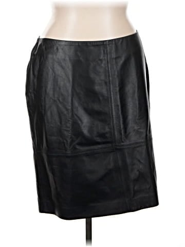 Talbots Leather Skirt (view 1)