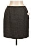 Halogen Tweed Brown Casual Skirt Size 10 - photo 1