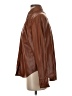 Zara Solid Brown Long Sleeve Button-Down Shirt Size S - photo 5