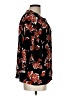 CeCe 100% Polyester Black 3/4 Sleeve Blouse Size L - photo 4