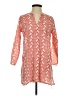 Roberta Roller Rabbit 100% Cotton Orange Kimono Size S - photo 1