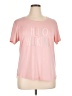 Rae Dunn Pink Short Sleeve T-Shirt Size XL - photo 1
