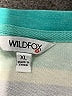 Wildfox Stripes Blue Sweatshirt Size XL - photo 7