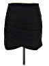 Zara 100% Polyester Solid Black Casual Skirt Size M - photo 1