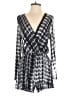 Audrey 3+1 Checkered-gingham Gray Romper Size 3 - photo 1