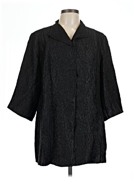 Eileen Fisher 3/4 Sleeve Button Down Shirt