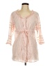 Murmur Pink 3/4 Sleeve Blouse Size L - photo 1