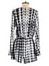 Audrey 3+1 Checkered-gingham Gray Romper Size 3 - photo 2