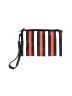 Unbranded 100% Leather Stripes Red Leather Wristlet One size - photo 1