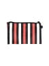 Unbranded 100% Leather Stripes Red Leather Wristlet One size - photo 2