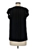Ramy Brook 100% Polyester Black Short Sleeve Blouse Size M - photo 2