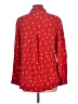 George 100% Rayon Hearts Red 3/4 Sleeve Blouse Size L - photo 2
