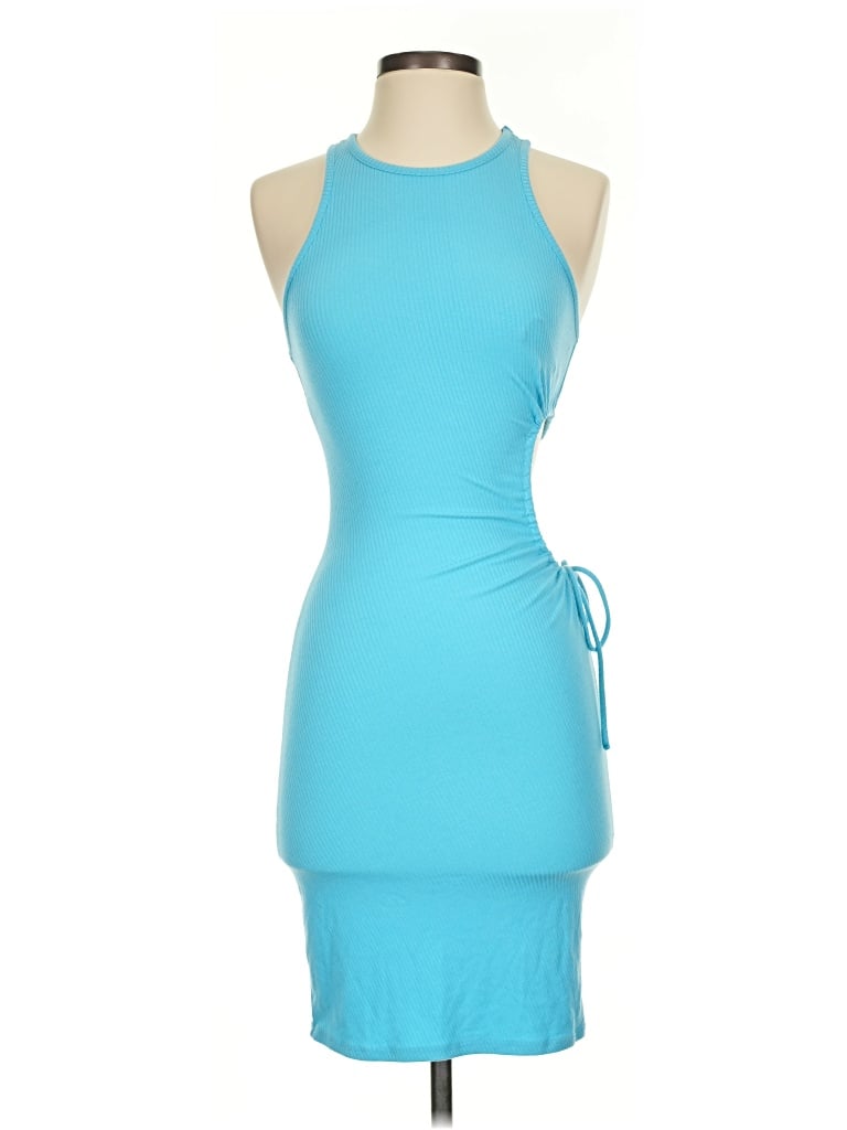 Pre-owned Forever 21 Cocktail Dress In Blue