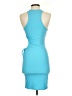 Forever 21 Solid Blue Cocktail Dress Size S - photo 2