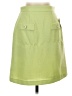Taylor 100% Polyester Solid Green Casual Skirt Size 2 - photo 1