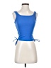 Princess Polly Blue Tank Top Size 2 - photo 1