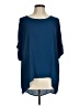 Forever 21 100% Polyester Blue Short Sleeve Blouse Size M - photo 1