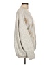 CeCe Floral Silver Pullover Sweater Size L - photo 4