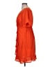 MICHAEL Michael Kors 100% Polyester Orange Cocktail Dress Size XL - photo 5