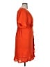 MICHAEL Michael Kors 100% Polyester Orange Cocktail Dress Size XL - photo 4
