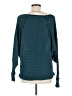 We the Free 100% Cotton Solid Teal Pullover Sweater Size M - photo 2
