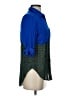 Free People Color Block Blue 3/4 Sleeve Button-Down Shirt Size XS - photo 4