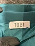TOBI 100% Polyester Solid Teal Formal Skirt Size S - photo 4