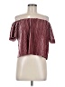 Bardot Burgundy Short Sleeve Blouse Size 8 - photo 1