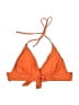 Berlook 100% Nylon Solid Orange Swimsuit Top Size XL - photo 1