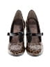 Sofft 100% Leather Animal Print Brown Heels Size 7 1/2 - photo 2