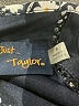 Just... Taylor 100% Polyester Paisley Blue Cocktail Dress Size 4 - photo 7