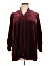 Susan Graver Burgundy Cardigan Size XL - photo 1