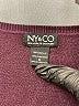 NYCC 100% Acrylic Burgundy Long Sleeve Top Size M - photo 7