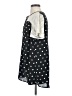 Disney 100% Polyester Polka Dots Black Short Sleeve Blouse Size M - photo 5