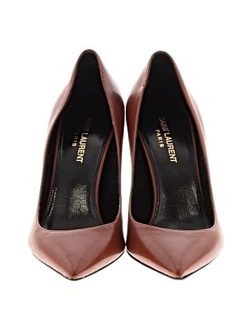 Yves Saint Laurent Leather Opyum Pumps (view 2)
