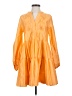 Devotion Twins 100% Cotton Orange Casual Dress Size XS - photo 1