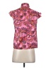 Joie Paisley Pink Short Sleeve Blouse Size XS - photo 2