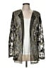 Assorted Brands 100% Nylon Silver Kimono Size M - photo 1