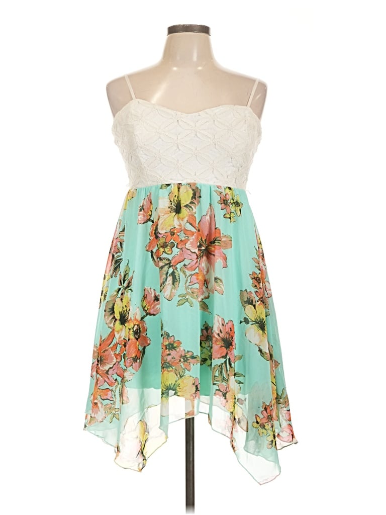 Pre-owned City Triangles Cocktail Dress In Teal