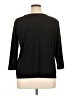 Clara Sun Woo Black 3/4 Sleeve Top Size 1X - photo 2