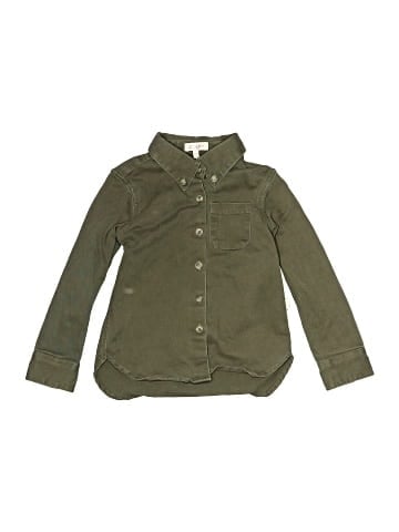 Giggle Long Sleeve Button-Down Shirt (view 1)