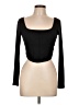 Elodie Black Long Sleeve Top Size L - photo 1