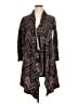 Assorted Brands Chevron-herringbone Brown Coat Size XL - photo 1