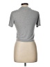 Foreign Exchange Silver Short Sleeve Turtleneck Size L - photo 2